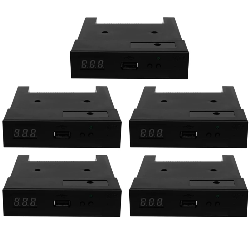 

5X Version Sfr1m44-U100K Black 3.5 Inch 1.44Mb USB Ssd Floppy Drive Emulator For Yamaha Korg Roland Electronic Keyboard