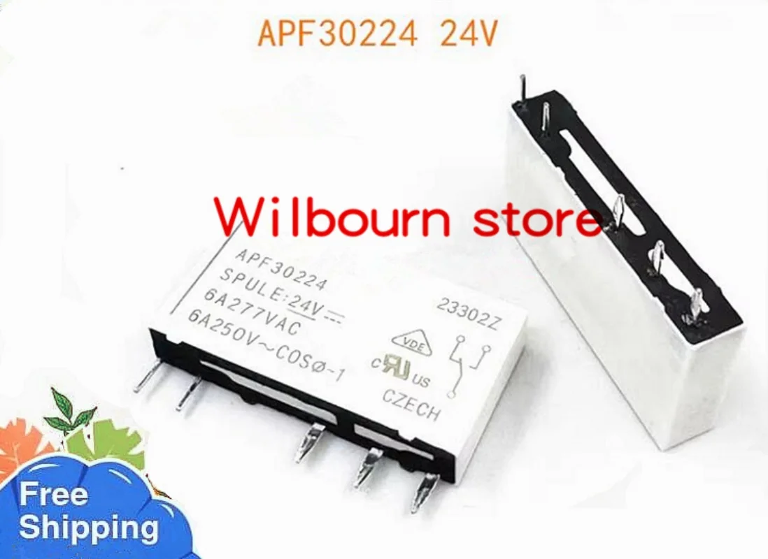 5PCS/LOT APF30212 12V APF30224 24V  6A  DIP New original stock