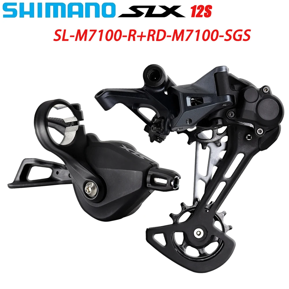 SHIMANO SLX M7100 12v Derailleur Set SL-M7100-R RD-M7100-SGS 1x12-Speed Low sprocket 51T Top Sprocket 10T Original Parts