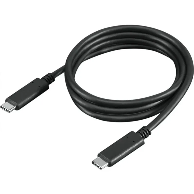

Для кабеля передачи данных Lenovo USB-C, скорость быстрой передачи данных 10 Гбит/с, тип-C «папа-папа», 1 м/3,28 фута, совместимость с ноутбуком