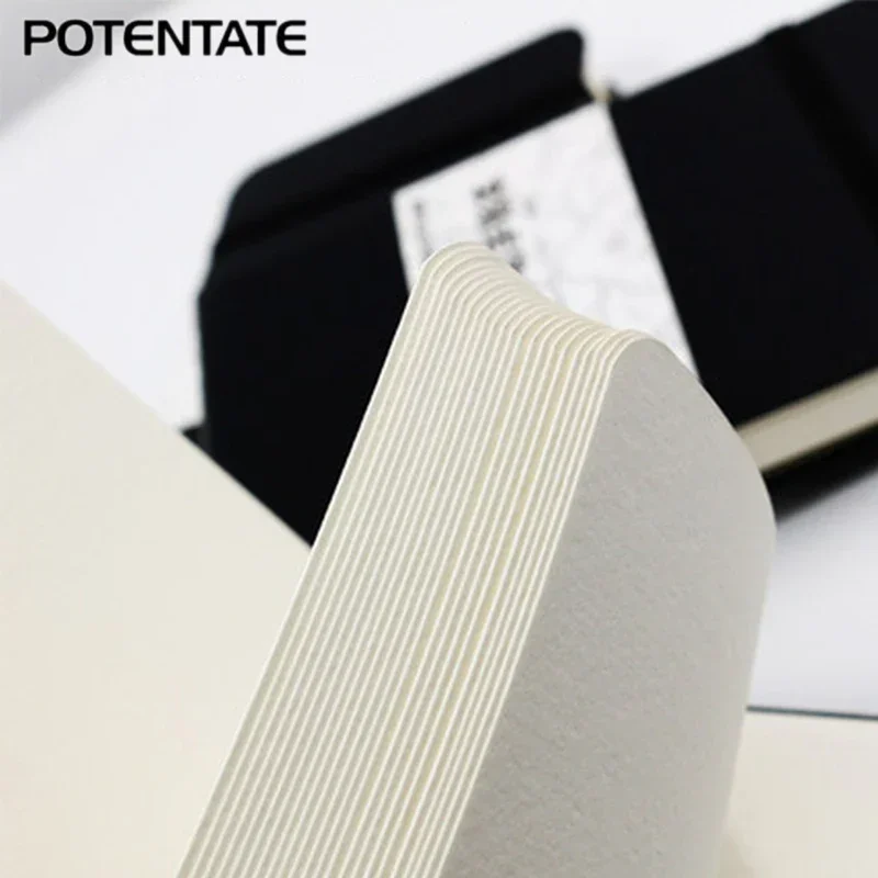 potentateA5/A6 Watercolor Notebook 300g/m 24Sheets Travel Hand Painting Notebook for Water Color Diary Student Art Supplies