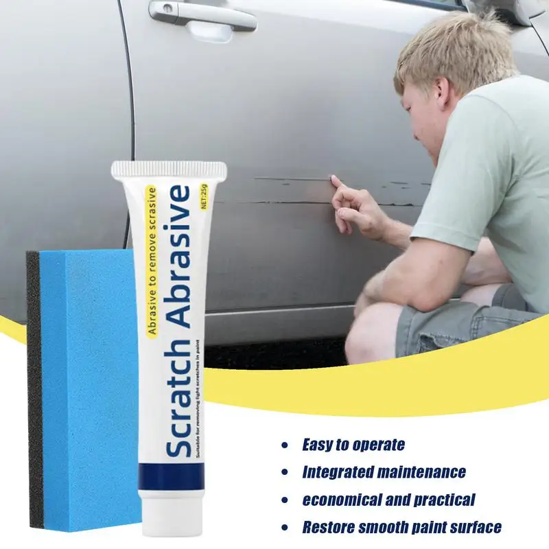 

Car Scratch Repair Wax Automobile Scratch Repair Vehicle Scratches Repair Wax With Sponge Car Scratch Remover For Various Car