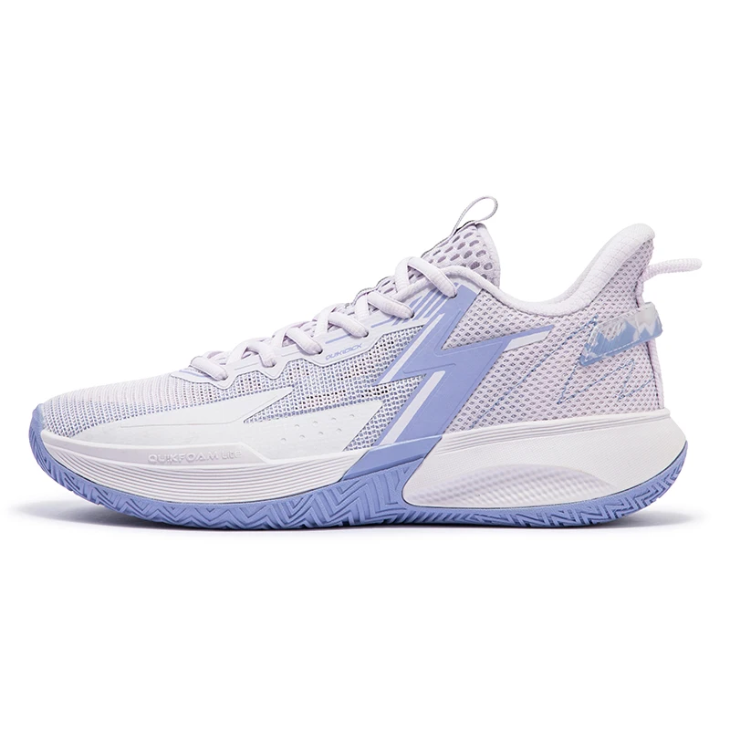 361 Degrees Men's Basketball Shoes Green Purple White