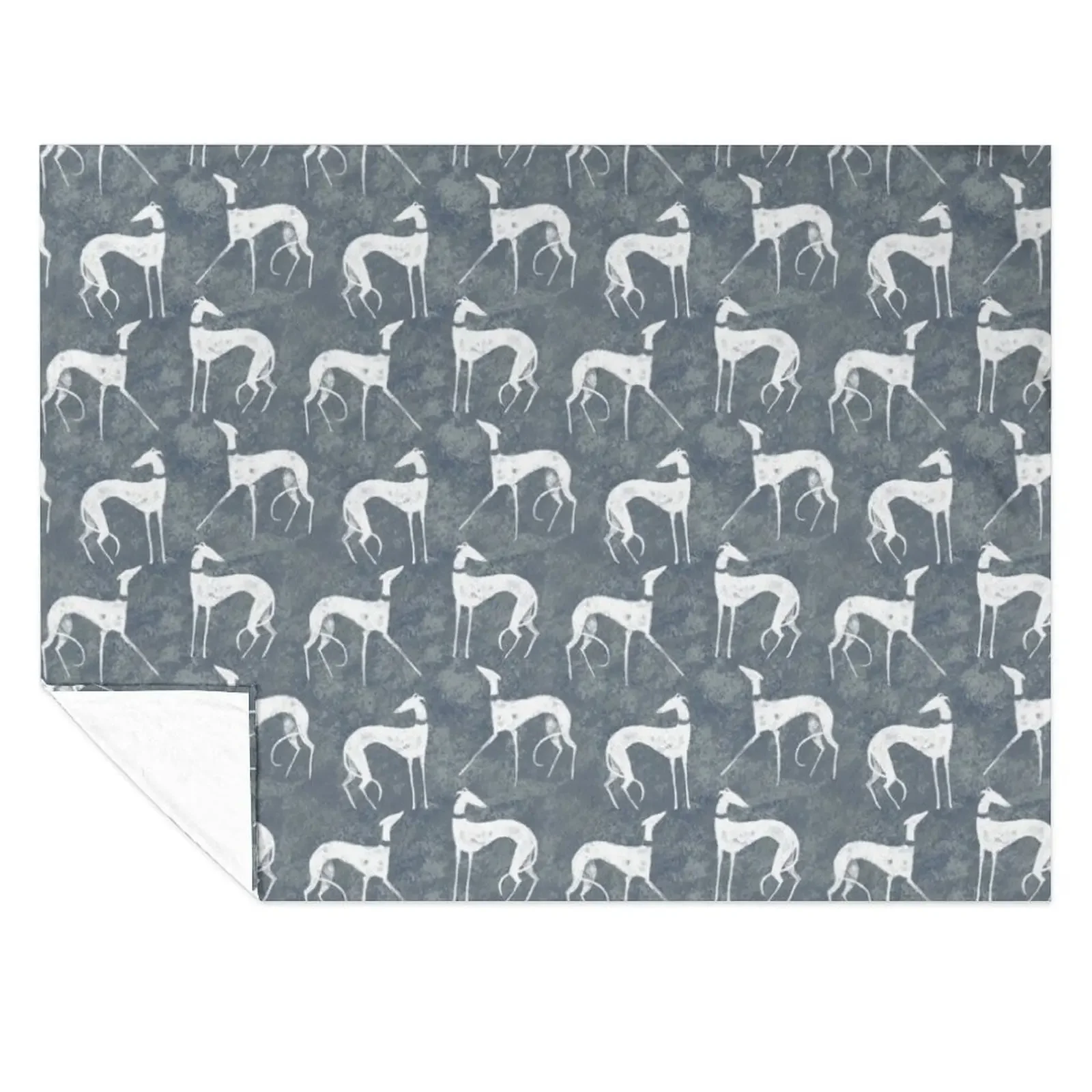 

White Galgos Throw Blanket Blankets Sofas Of Decoration manga Thermals For Travel christmas decoration Blankets