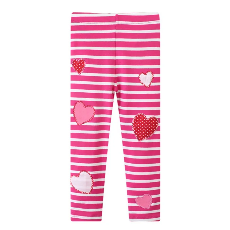 

2024 Girls' Leggings Fashion Soft Elastic Pant Cartoon Tight Pants Spring and Autumn Baby Girls