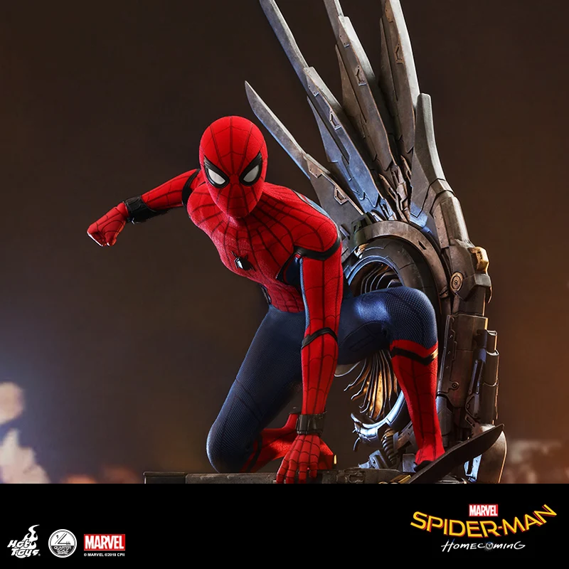 Hot Toys Original Spider-man: Homecoming Spider-man (deluxe Version) 1/4th Scale Collectible Action Figure Christmas Gift Toy