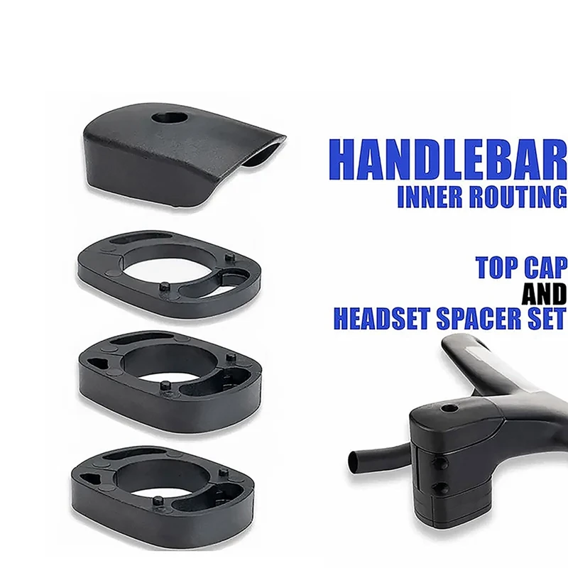 Bicycle Stem Headset Handlebar Spacer Bike Spacers With Stem Top Cap Road Bike Handlebars Accessories