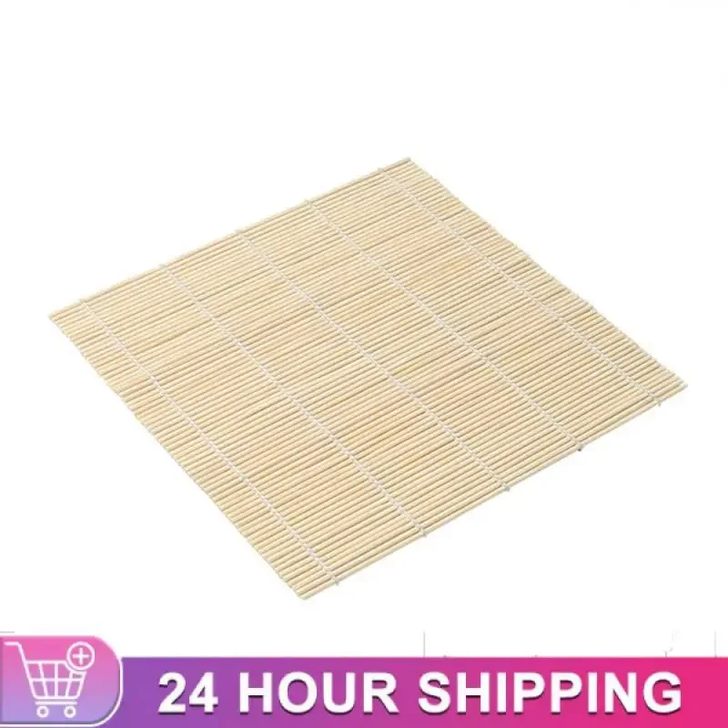 Juego de sushi, esteras rodantes de bambú, paletas de arroz, herramientas, molde de sushi kawaii, accesorios de cocina de bambú, cocina japonesa