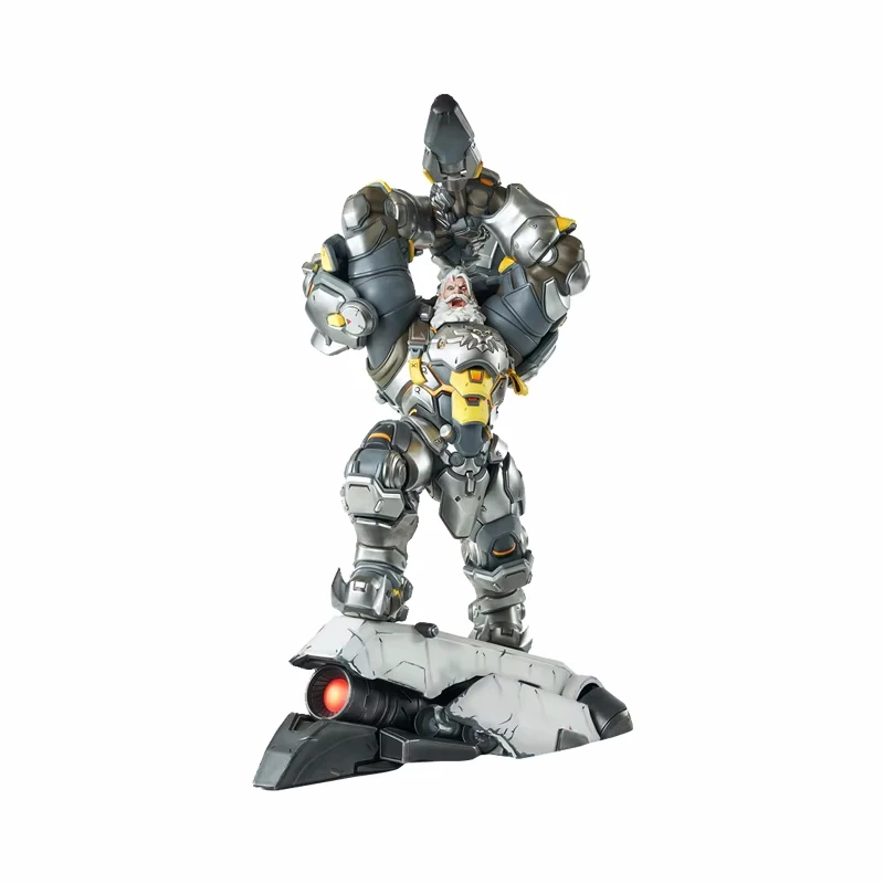 64.5Cm 1/6 Blizzard Overwatch Game Peripheral Action Figure Reinhardt Wilhelm Large Statue Garage Kit Model Ornaments Toys Gift