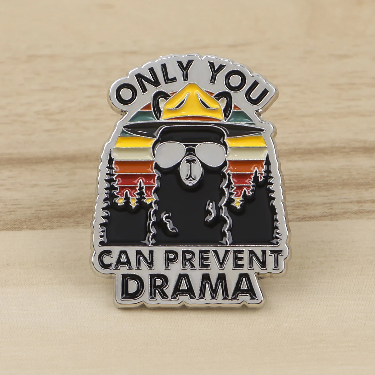 Kawaii Sheep Creativity Enamel Pins Women  Interesting Quotes Badge Backpack Collar Lapel Pin Hat Jewelry Gifts for Friends