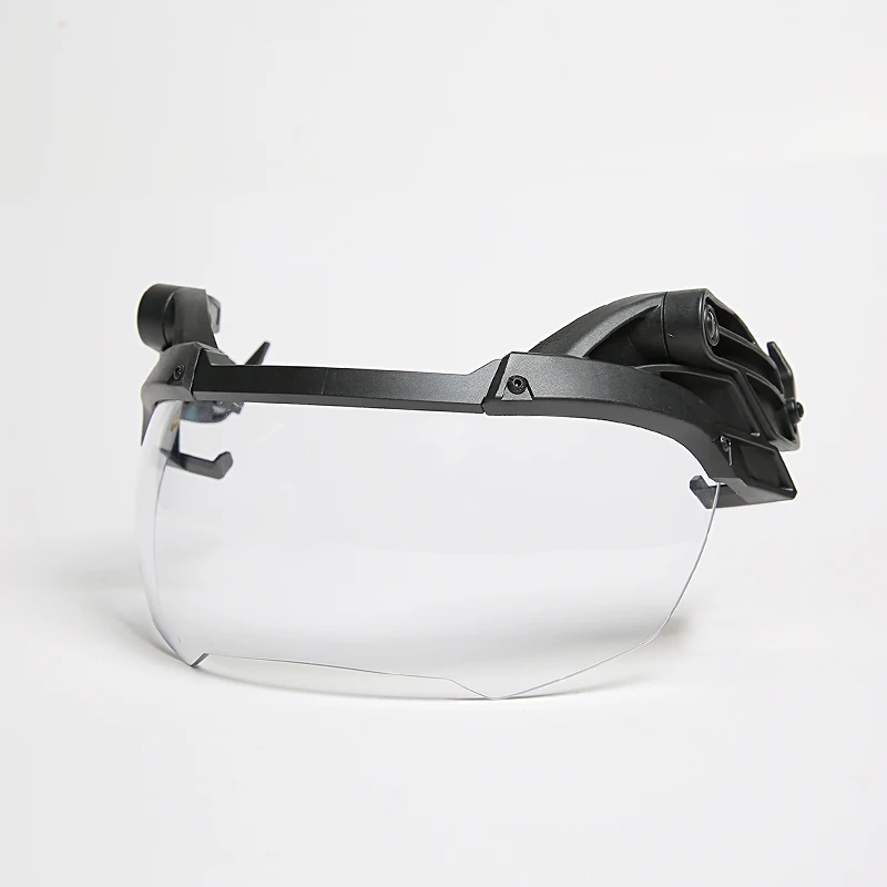 Helmet Tactical Goggle Visor Nylon PC Lens Protective Shield Black Clear Silver Lens Replacement Accessory