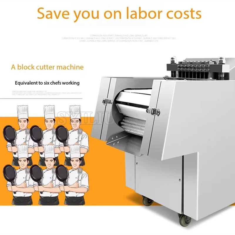 

Commercial High Efficiency Electric Dicing Machine 304 Stainless Steel New Condition-For Pork and Beef Bone Cutting