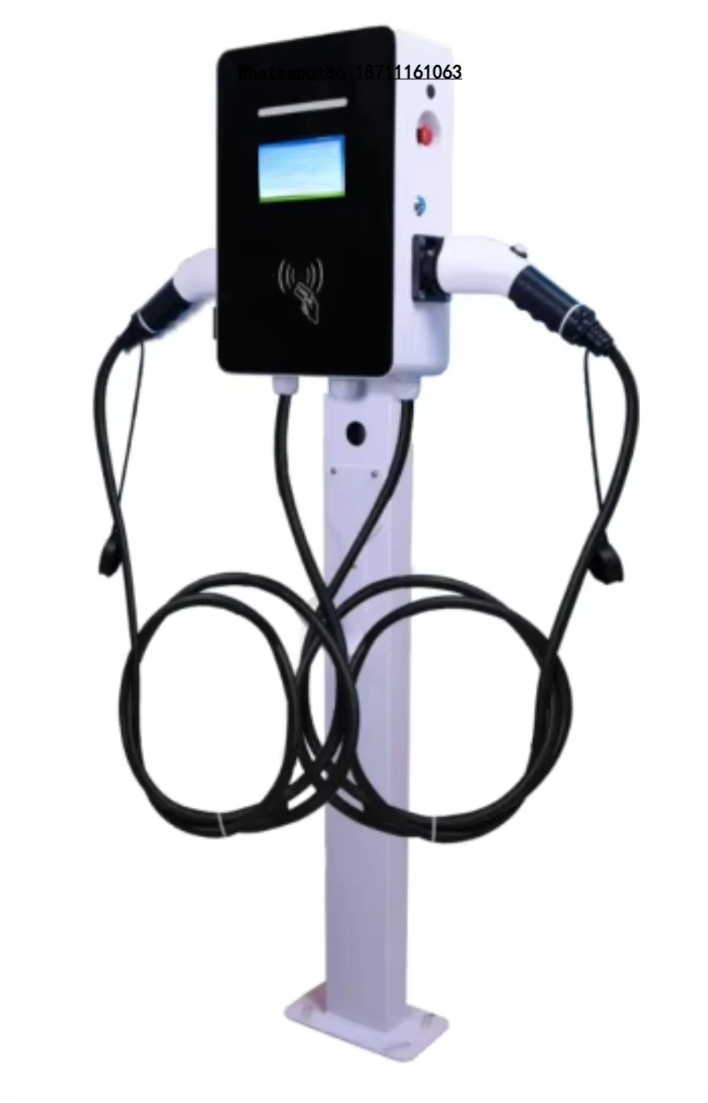 

Dual DC EV Charger with Sheet Metal Cabinet for Commercial Use