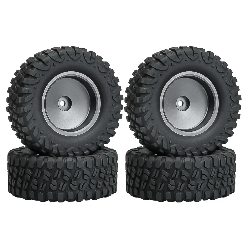 

Aluminum Alloy 1.3 Inch Beadlock Wheel Rim Tire For 1/24 Fms24 Axial Scx24 1/18 Trxs Trx4m Trx4-m Rc Crawler Car Tire