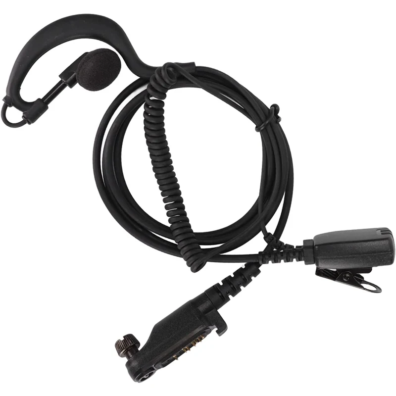 RISENKE-Walkie Talkie Earpiece, Headset with PTT,for Hytera PD600,PD602,PD605,PD662,PD665,PD680,PD682,PD685,X1e,X1p,Accessories