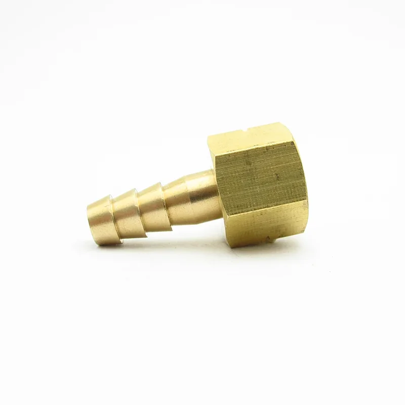 6mm 8mm 10mm Hose Barb x M10 M12 M14 M16 Metric Left Hand Female Thread Brass Pipe Fitting Coupler Connector Adapter