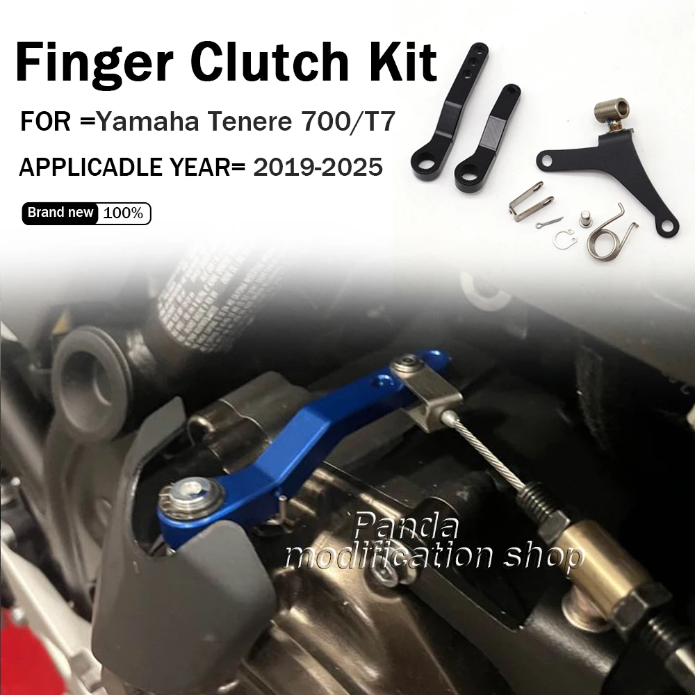 for Yamaha Tenere 700 T700 T7 1 Finger Clutch Motorcycle Accessories Clutch Actuator Arm 2019 2020 2021 2022 2023 2024 2025