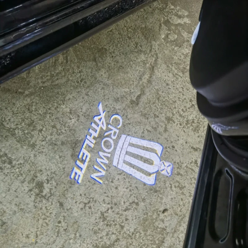 

2Pcs HD Lamp Car Door Welcome Lights Laser Projector Logo Wireless Sensing for Toyota Crown 2005 --Now CENTURY VENZA Previa