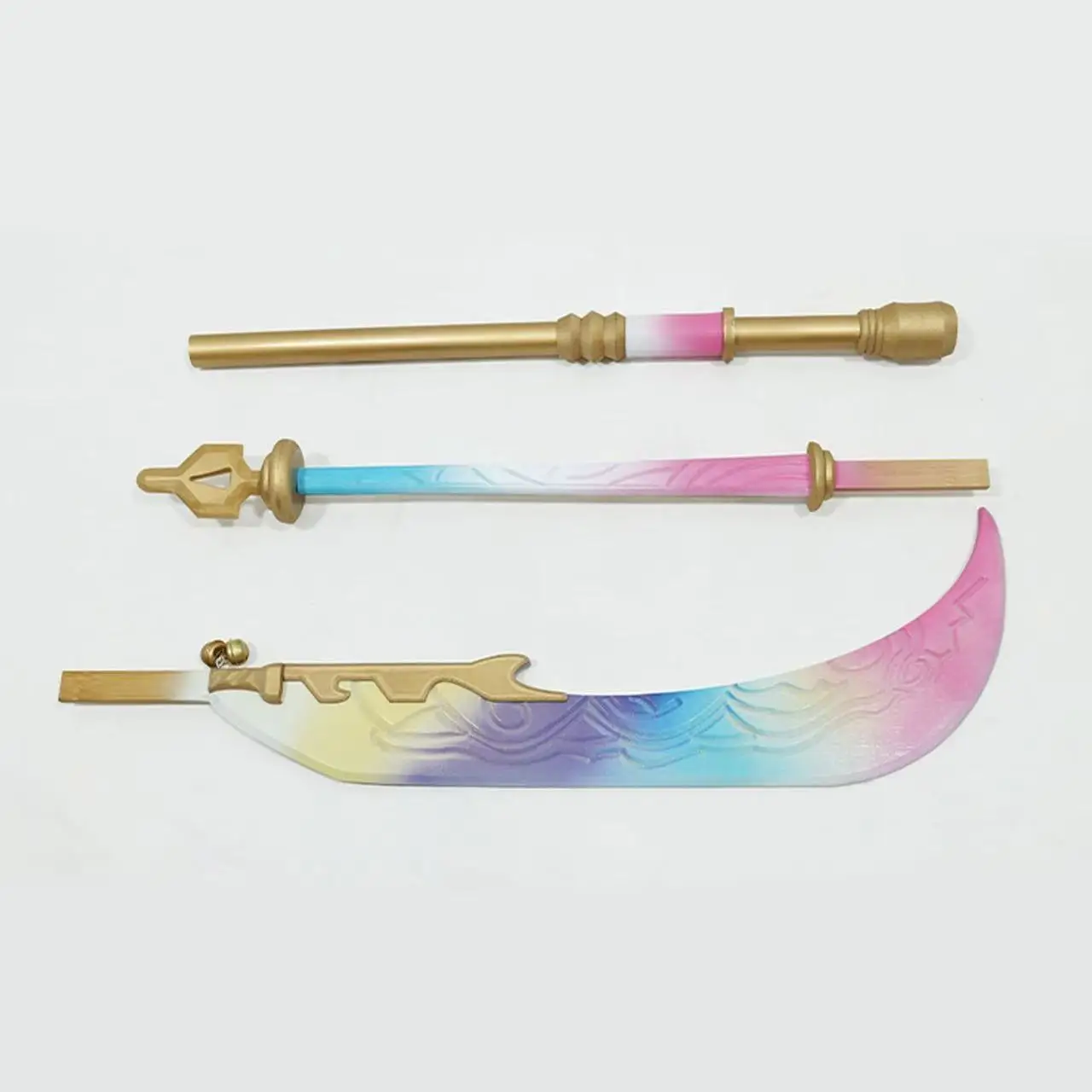 KPOP Dämonenjäger Schwert Waffen Rumi Parrucca Cosplay Requisiten Modell Halloween Weihnachten Fancy Party Kostüm Zubehör