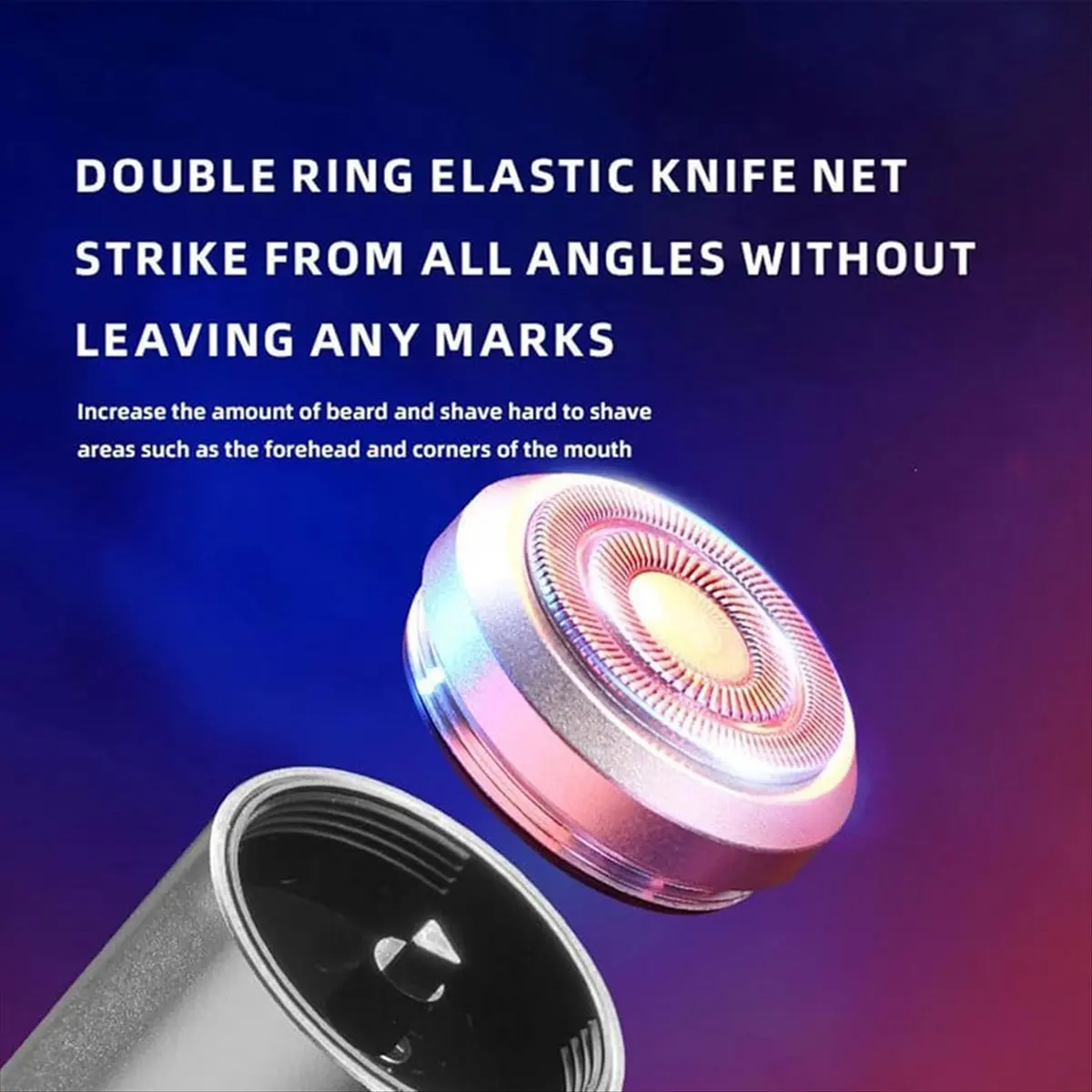 【Newest AT03】Unisex Mini Portable Electric Shaver Portable Electric Shaver Men'S Pocket Size Electric Shaver Rechargeable Shaver