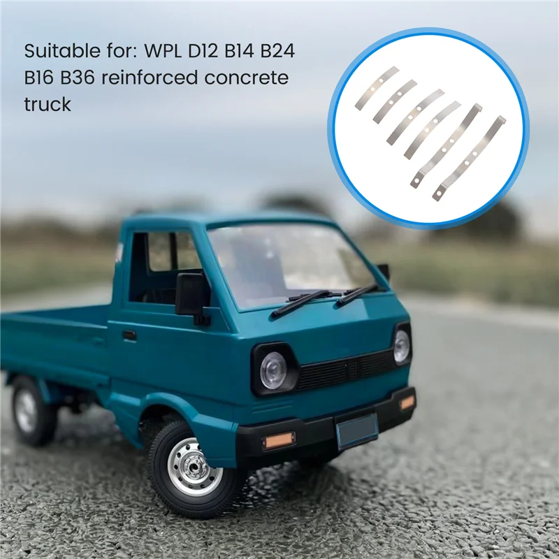 Y22A-2 Pair Steel Shock Absorber Leaf Springs Suspension For WPL D12 B14 B24 B16 B36 RC Truck Car Upgrade Parts Accessories