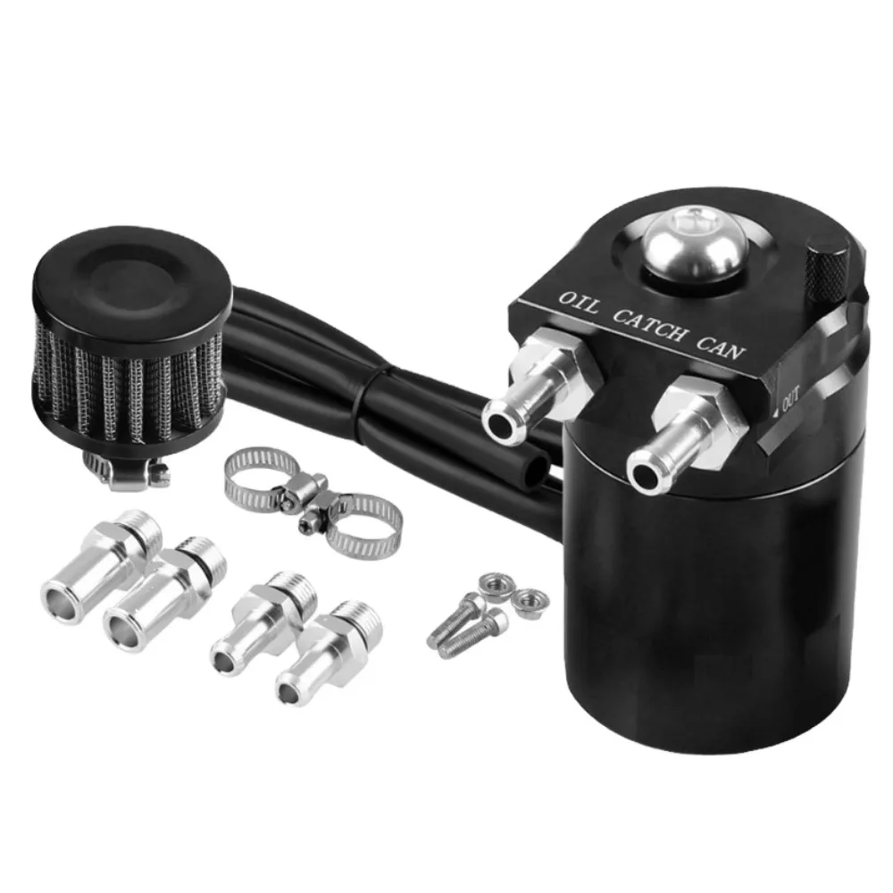 

Universal Wilsondyno Aluminum diesl baffled engine 300lmm oil catch can tank for mercedes other engine parts