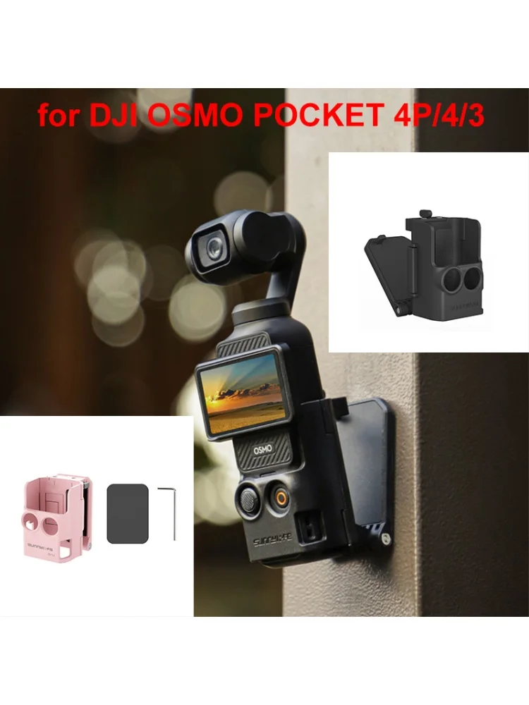 AliExpress SZKOSTON Magnetic Mount for DJI OSMO POCKET 4P/4/3 Clip Holder Mount Cycling/V-log/Tabletop Action for DJI Pocket 3 Camera Accessories