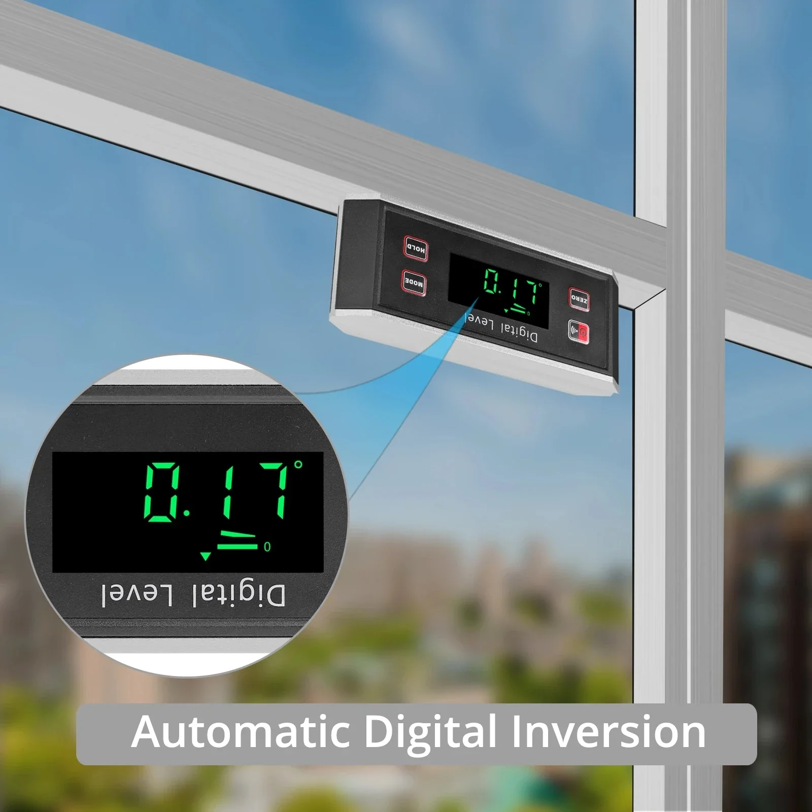 Digital Level Angle Finder Inclinometer with V-Groove Magnetic Base With alarm function Backlight Box 0.2 Degree Accuracy Level