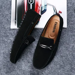 Yellow Red Male Dress Party Loafers England Gentleman Stylish Youth Casual Shoes Luxury Brand Mens Driver Driving Moccasins Shoe