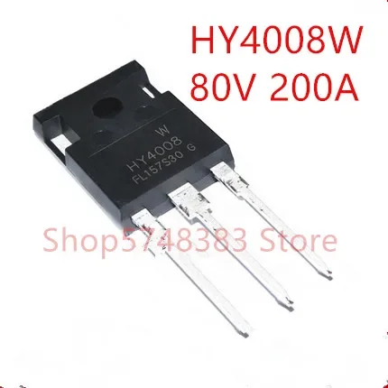 

10PCS/LOT 100% new original HY4008W TO-247 HY4008P TO-220 HY4008B TO-263 HY4008 80V 200A MOS tube