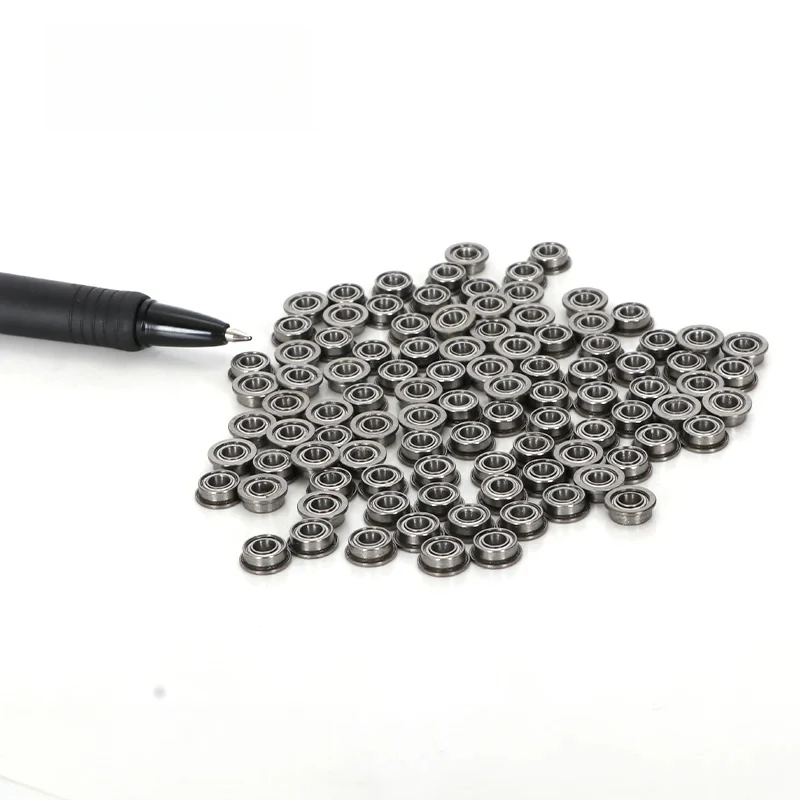 4Pcs Miniature Flange Ball Bearings F682 F683 F684 F685 F686 F687 F688 F689 F692 F693 F694 F695 F696 F697 F698 F699Zz