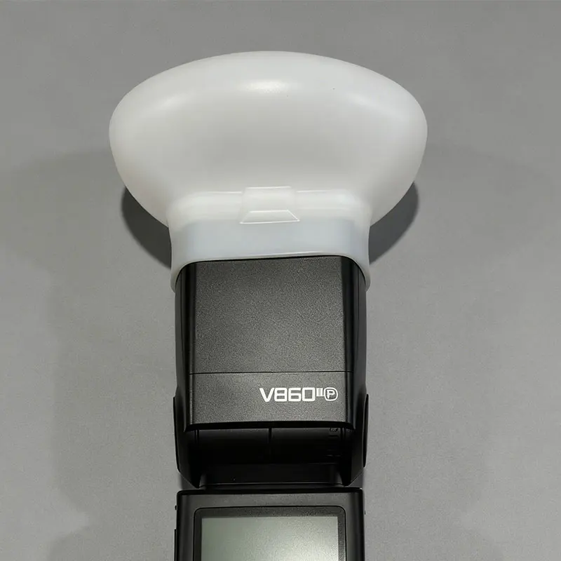 Soft Silicone Speedlite Flash Cap Diffuser Bounce Dome for Canon Nikon Sony Olympus Fujifilm Panasonic Yongnuo Speedlite