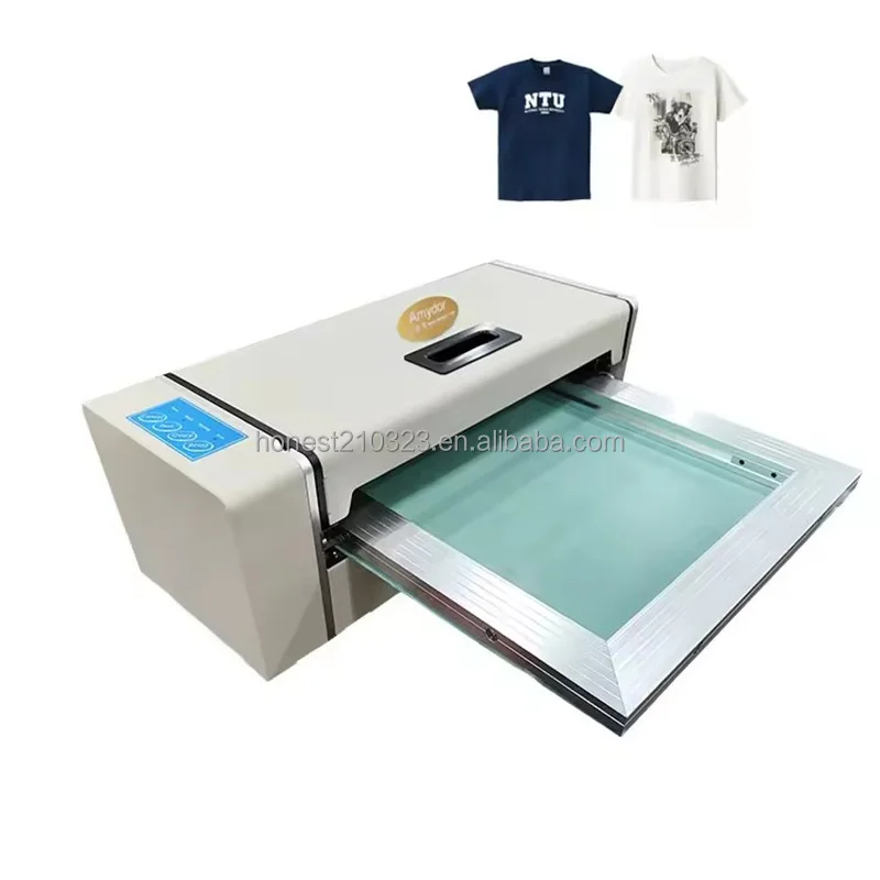 550 Automatic 2 Minutes to Complete the Plate Making AMD550 Digital Screen Maker Screen Plate Making Production Line