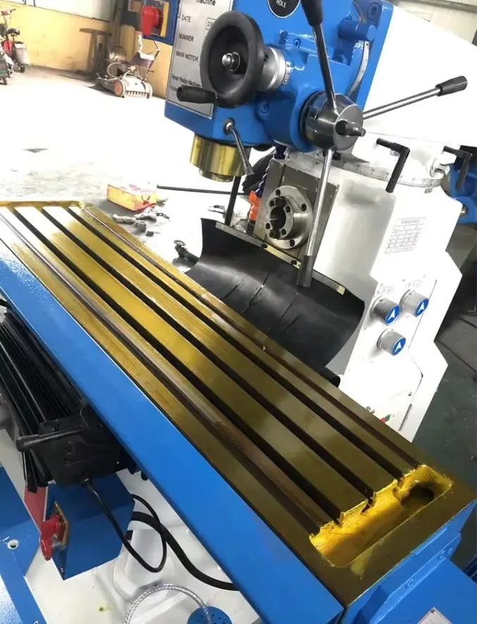 X6330 Vertical Knee Type Head Universal Turret Milg Hine