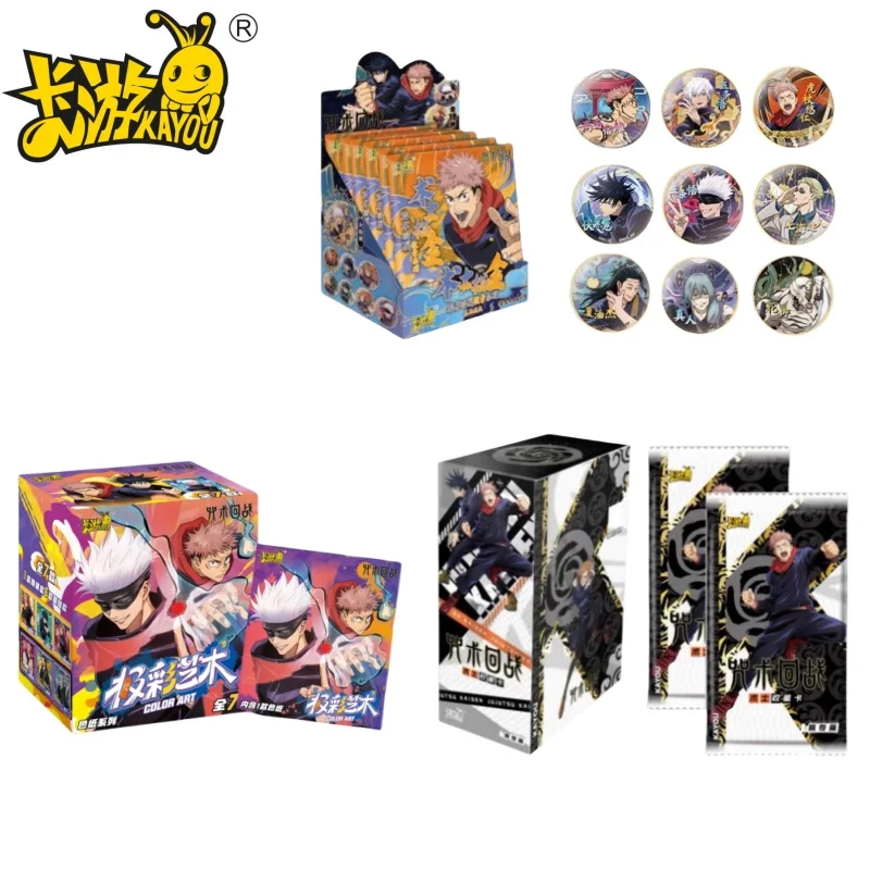 Jujutsu Kaisen Card Warlock Cards Gojo Satoru Fushiguro Megumi Itadori Yuji Cards Anime Peripheral Collection Cards Toy Gift