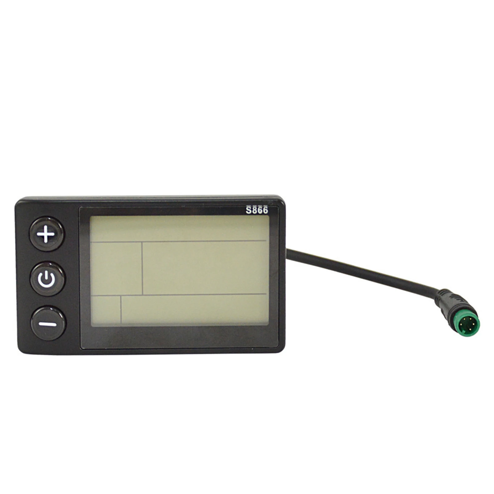 S866 B Full Function 5 Pin Waterproof Ebike Display for 24V/36V/48V E-Bike Smart Meter Dashboard Multi-Data Odometer Battery view 4