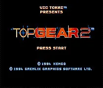 Top Gear 2 Region Free 16Bit MD Game Card For Sega Mega Drive For Genesis