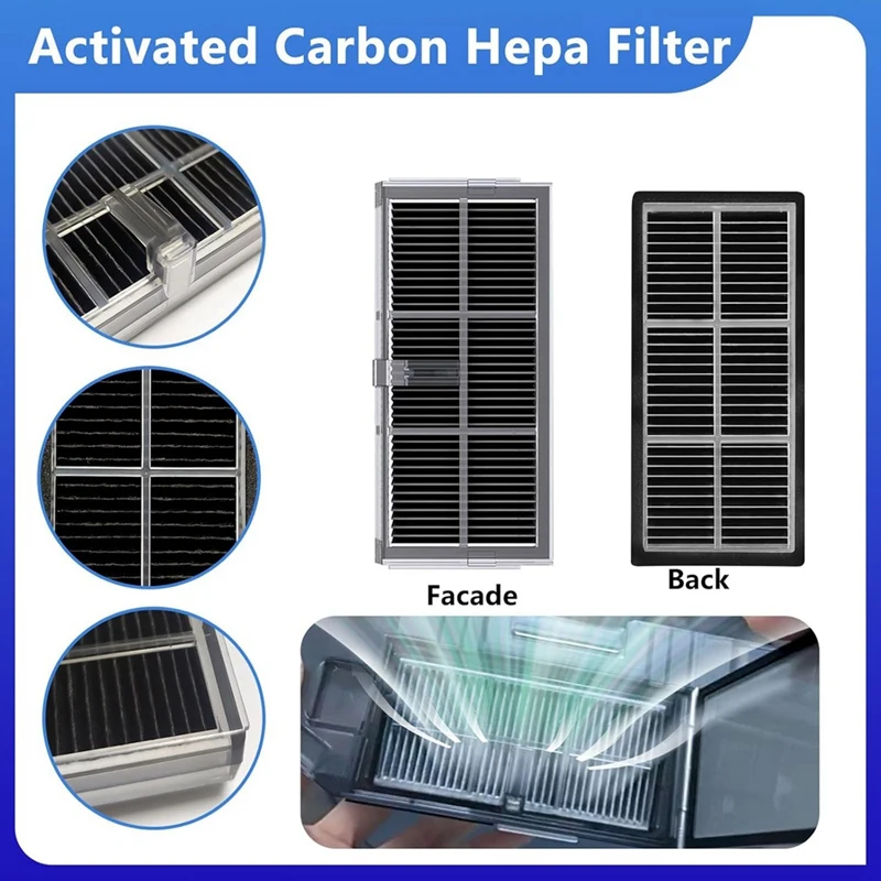 M14K-Replacement Part For Dreame X40 Ultra/L40 Ultra/X40 Master Vacuum Cleaner Main Side Brush Hepa Filter Mop Pad Dust Bags