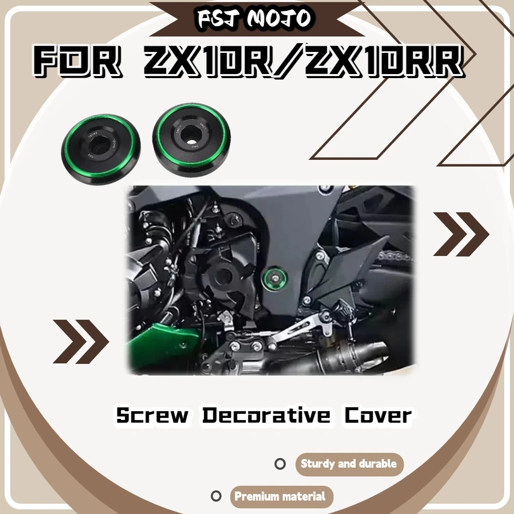 zx10r-zx10rr-交換用フレームネジと穴プラグカバー、不格好な空穴を埋める、スポーツ車両の外観を向上させるライディングパーツ