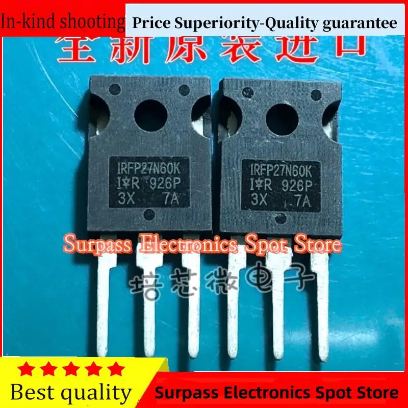 

10PCS-100PCS IRFP27N60K MOS TO-247 27A/600V Price Superiority-Quality guarantee