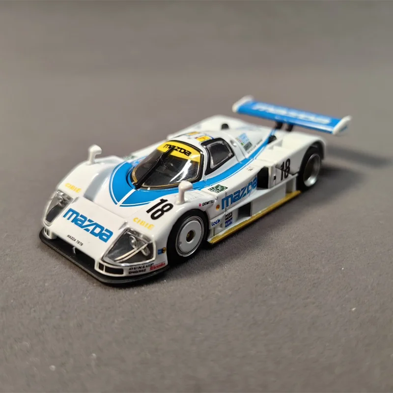 TAKARA TOMY TOMYTEC TLV MAZDA 787B Metalowy Model Auta z Odlewu Ciśnieniowego, Kolekcja, Prezent