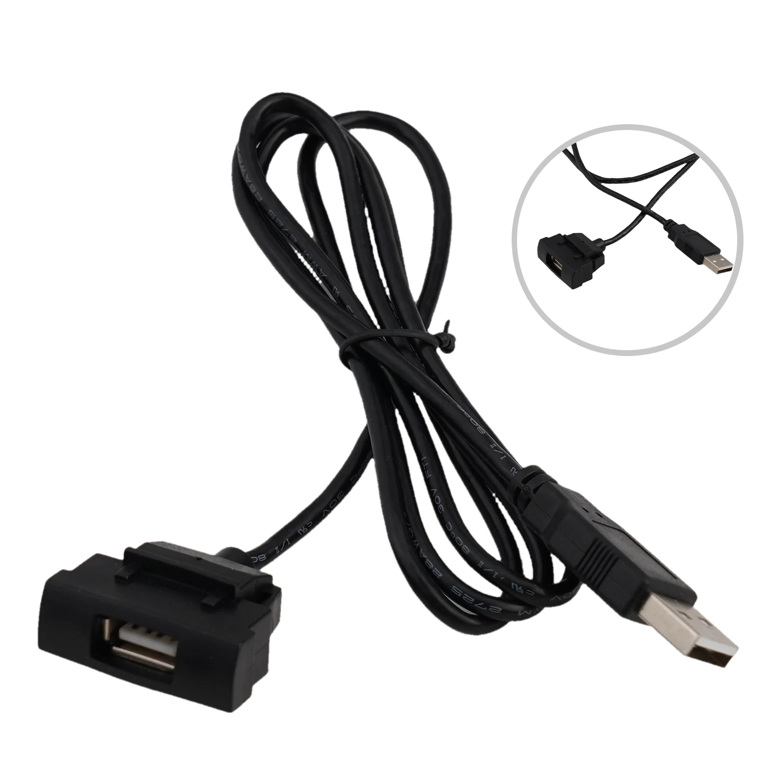 For Car Navigation RCD510 USB Interface Car USB Extension Easy To Use Non-deformed Quick Installation Wear-resistant