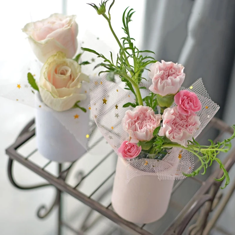 Flower Bucket Round Hug Bucket Gift Box Bouquet Packaging Cy