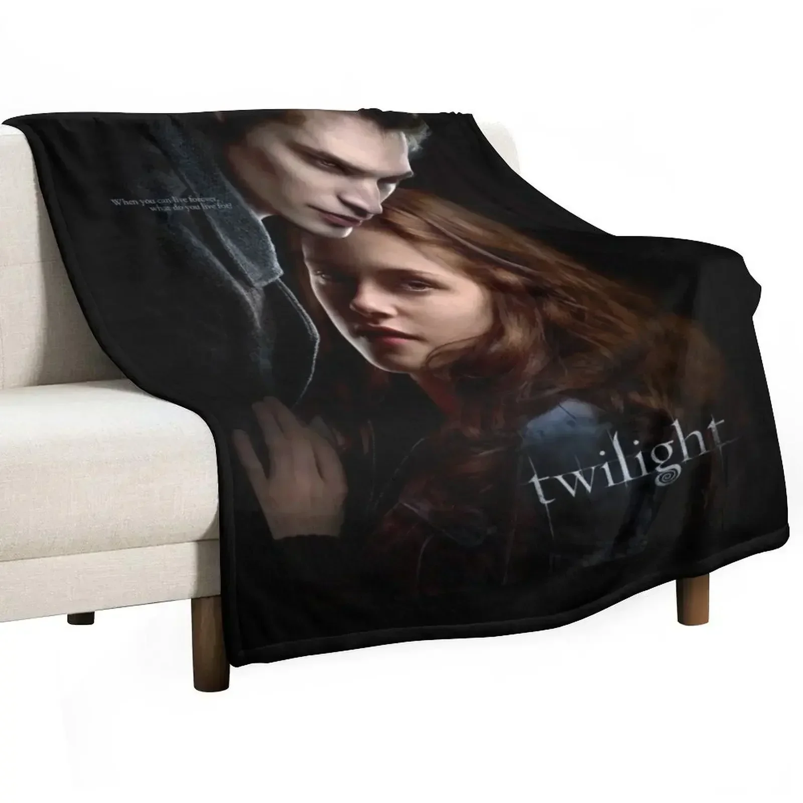 

Twilight Throw Blanket Furrys Decorative Beds Vintage Sleeping Bag Blankets