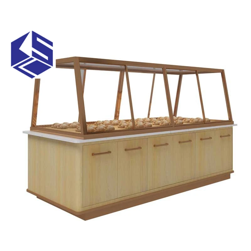 Custom.Nakashima Bakery Display Rack Glass Exhibit Case for Cake Food & Store Decor for Product for Showcase in Store Halls