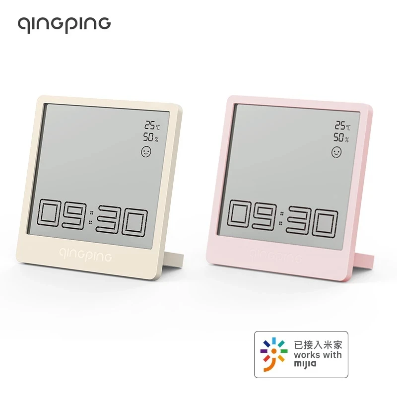 

QINGPING Bluetooth Alarm Clock Pomodoro Timer Temperature Humidity Sensor Multifunctional Clock Connect Works With Mihome APP