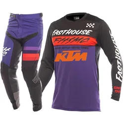 KTM Moto Gear Set, Dirt Bike Jersey Set, Kit de Motocross, ATV Motocicleta, Power Wear, Top, Pronto para Corrida, 2025