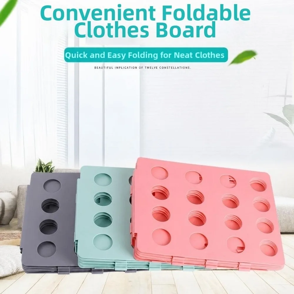 Lazy Person Shirt Folding Board Durable Practical Plastic Clothes Folder Plastic Easy Fast Foldable Clothes Folder Adults