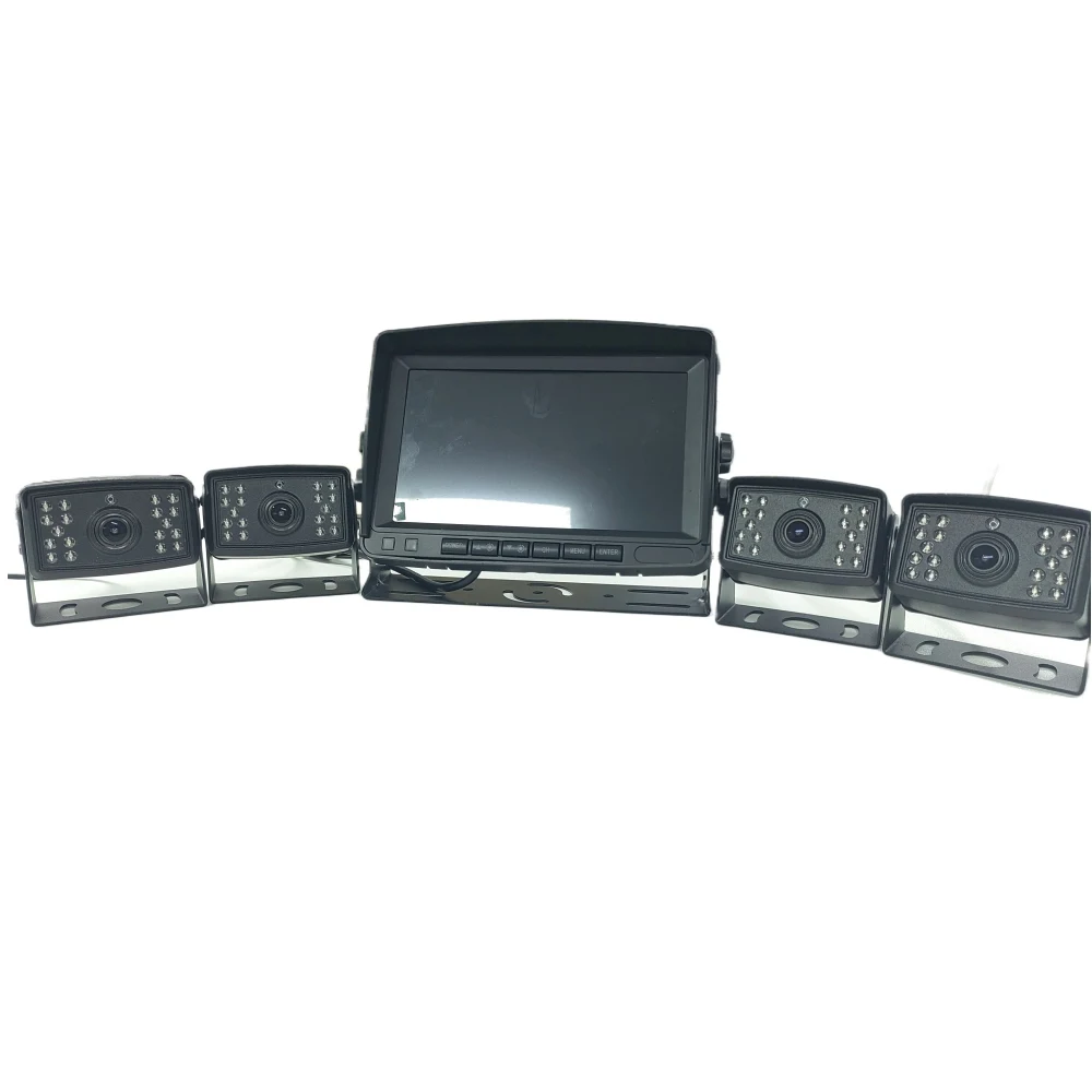 Truck 2.4GHz Digital 1080P Wireless Monitor Suit With AHD Camera And 7 Inch LCD Display