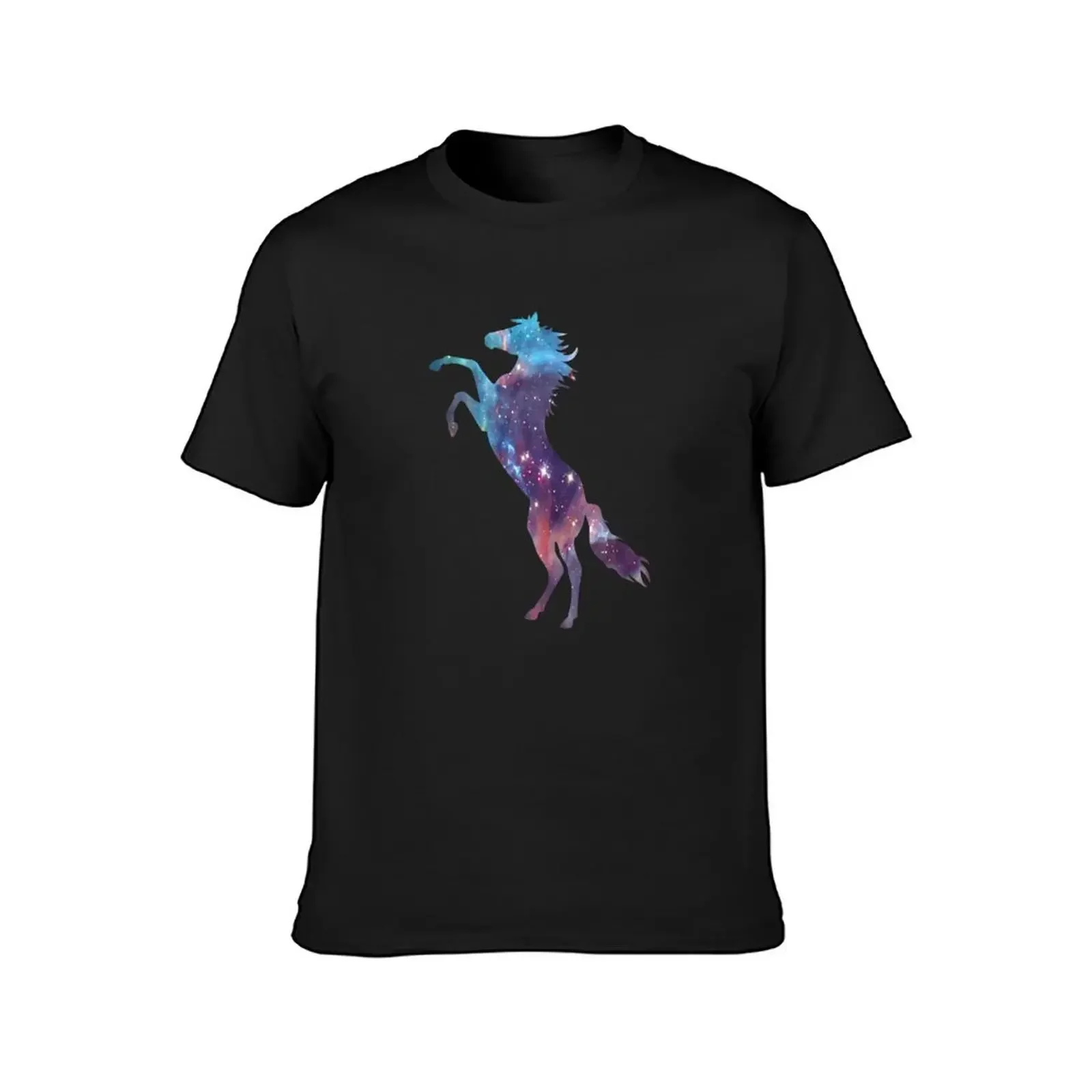 Cosmos Rearing Horse | NickerStickers? on Redbubble T-Shirt sports fans cute clothes basketball graphic tees Men's t shirts